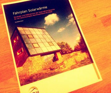 Fahrplan Solarwärme