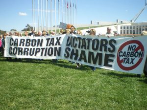 No Carbon Tax, but hugs for free