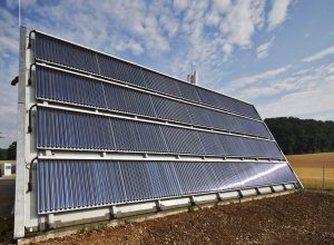 Solare Fernwärme, Röhrenkollektor