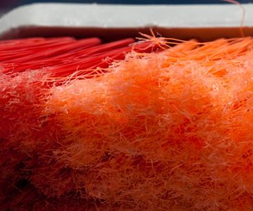 Besen Borsten Detailansicht