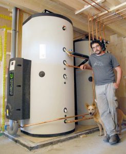 Bau eines Sonnenhauses