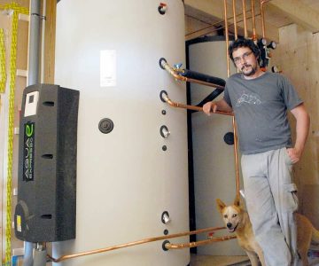 Bau eines Sonnenhauses