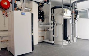 Holzpellets-Brennwertkessel