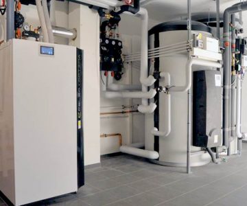 Holzpellets-Brennwertkessel