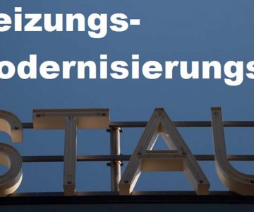 Modernisierungsstau bei deutschen Heizungen