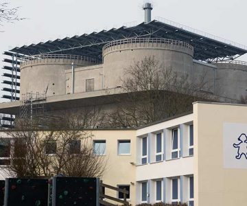 Flakbunker in der hamburger Hafencity