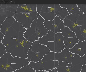 FH Muenster Waerme Hotspot Karte online