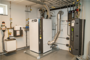 2. Projekt des Monats Oktober 2018 Ruh Haustechnik GmbH & Co. KG Heizraum