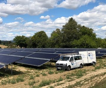 Randegg Solarthermie-Großanlage Handwerker des Monats Ruh Haustechnik GmbH & Co. KG