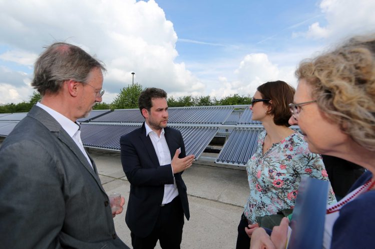 Erfurt Solarthermie-Anlage von Ritter XL Solar