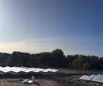 Solare Großanlage der Stadtwerke Potsdam