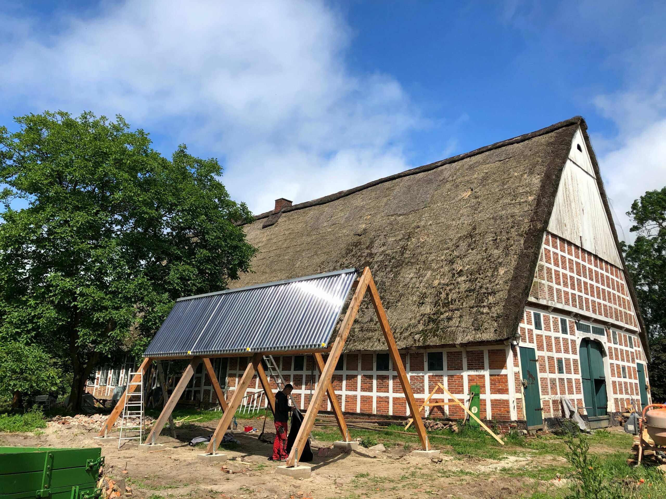 Paradigma Solarthermieanlage im Denkmalschutz Solaranlagen im Denkmalschutz