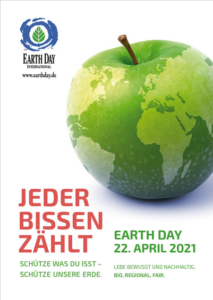 Earth Day 2021 Jeder Bissen zählt!