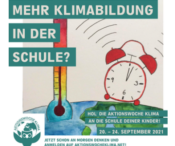 Aktionswoche Klima Wecker