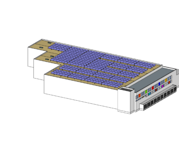 Deutschlands größte Solarthermie-Dachanlage