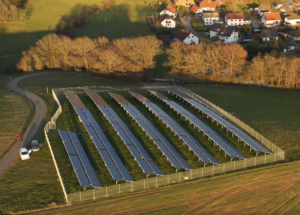 Gimbweiler-Kollektorfeld Solare Fernwärme