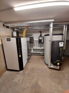 Projekt des Monats Dezember 2021 Öl raus Holz plus Solar rein