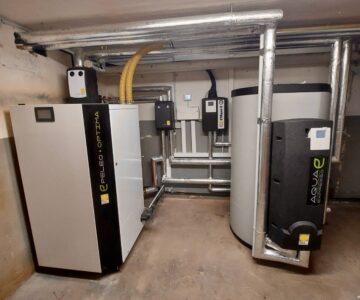 Projekt des Monats Dezember 2021 Öl raus Holz plus Solar rein