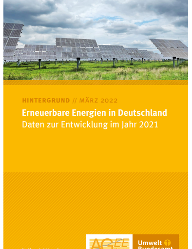 Erneuerbare Energien Deutschland 2021 Bestandsaufnahme