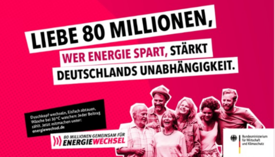 BMWK Kampagne 80 Millionen gemeinsam für Energiewechsel