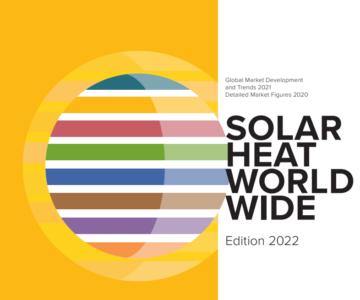 Solarthermie Weltmarkt 2021 Titelbild