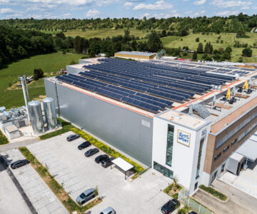 Deutschlands größte Solarthermie Dachanlage von Ritter Energie