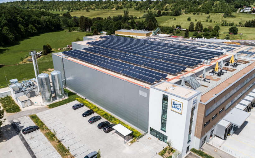 Deutschlands größte Solarthermie Dachanlage von Ritter Energie