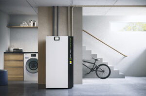 Erneurbar heizen mit Holz_PELEO OPTIMA_Keller_Pelletheizung_Paradigma