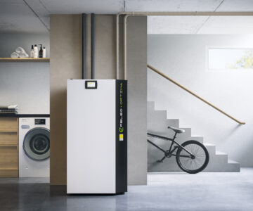 Erneurbar heizen mit Holz_PELEO OPTIMA_Keller_Pelletheizung_Paradigma