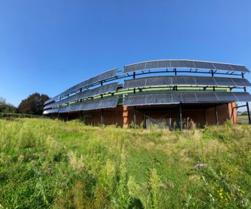 große Solarthermie-Anlage Projekt des Monats September 2024 HdM Thürlings