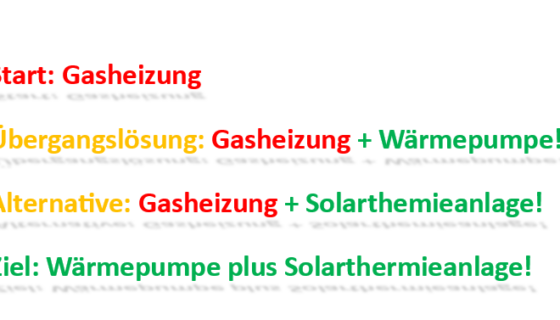 Gasheizung plus Waermepumpe: Vorteile, Nachteile