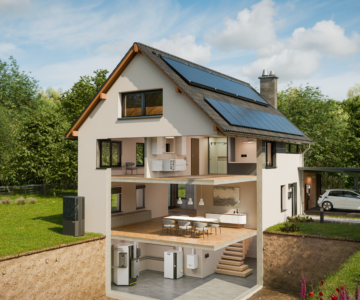 Waermepumpe plus Solarthermie plus Photovoltaik