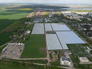 Deutschlands größte Solarthermieanlage Leipzig Ritter XL Solar Bau April 2025