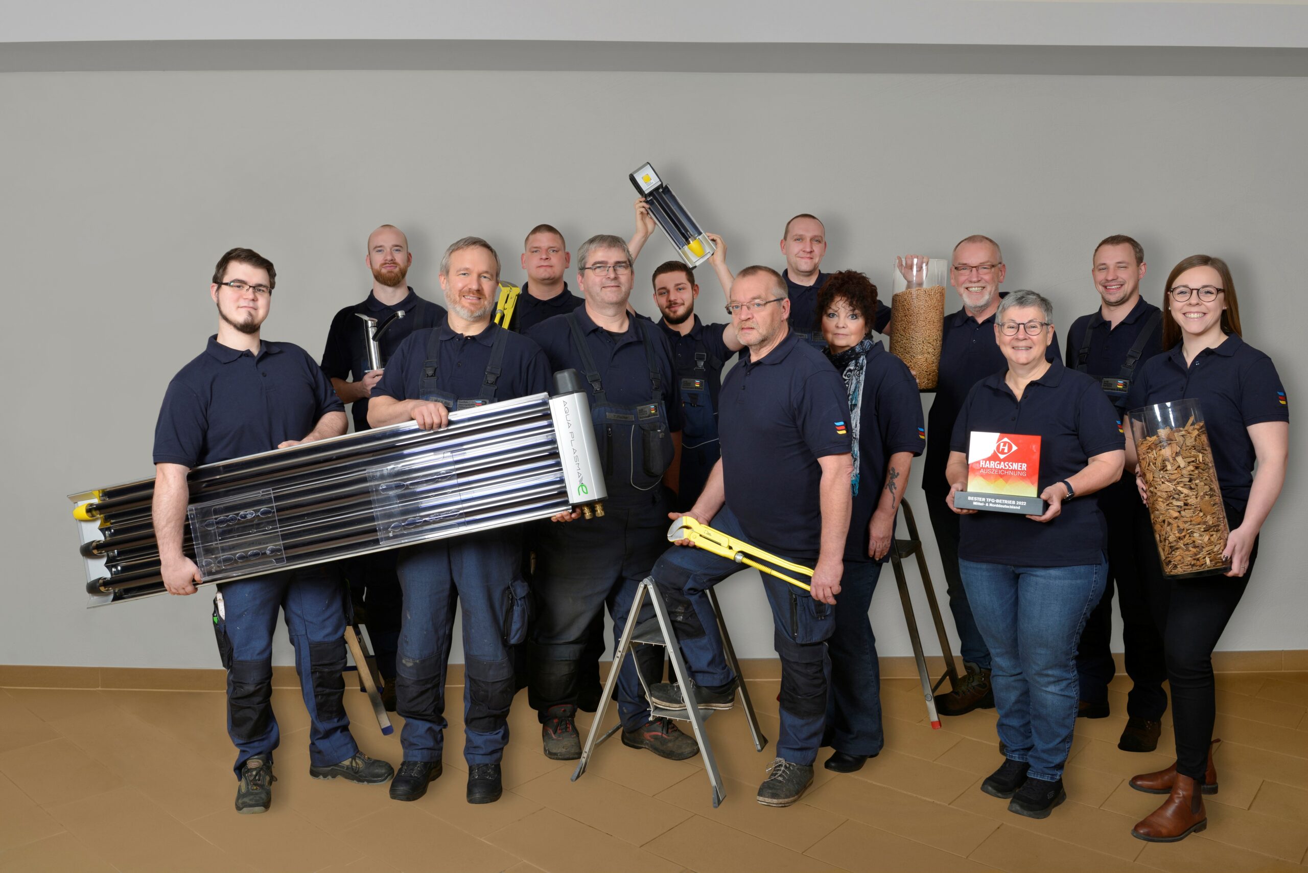 Paradigma Handwerker des Monats September 2025_Bostelmann_Euhus_Team