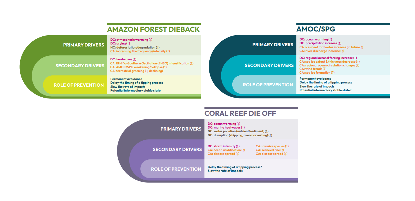 Global Tipping Points Report 2025 Kipppunkte
