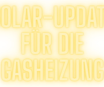Gasheizung + Solarthermieanlage (1)