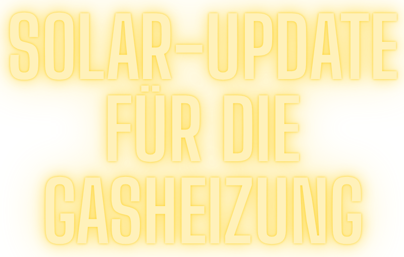 Gasheizung + Solarthermieanlage (1)