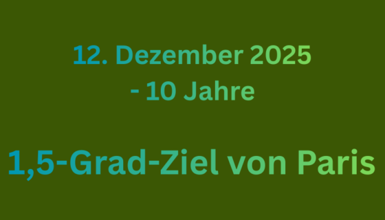 10 Jahre Pariser Klimaabkommen